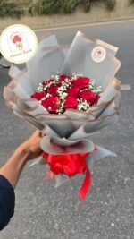 🌹 Red Rose Bouquet – Classic, Elegant & Full of Love
