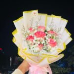 💖 Hot Pink Rose Bouquet – Bold, Elegant & Full of Charm