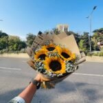 🌻 4 Pcs Sunflower Bouquet – Bright, Cheerful & Full of Sunshine