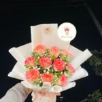 🌸 Pink Rose Bouquet – Soft, Elegant & Heartfelt