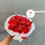 🌹 Luxury Red Rose Bouquet – Elegant, Romantic & Premium