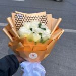 🤍 White Rose Bouquet – Elegant, Fresh & Timeless