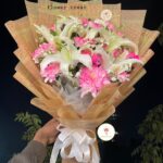 Lily Mixed Bouquet – Elegant, Fresh & Charming