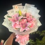 Artificial Royal Lily Bloom Everlasting Bouquet 🌸