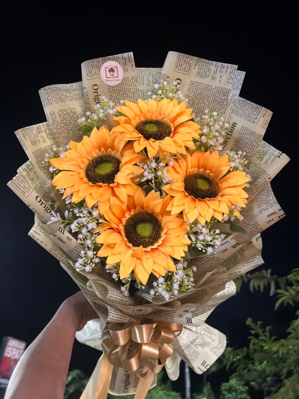 WhatsApp Image 2026-09-21 at 11.37.28 PM artificial sunflower bouquet - Image 1