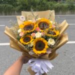 Premium Fresh Sunflower Bouquet🌻