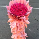 The Grand 100 Hot Pink Rose Bouquet 💖