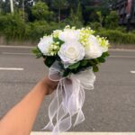 Artificial bridal buns