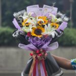 Lily & Sunflower Mixed Bouquet