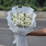 Dolonchapa (Ginger Lily) Bouquet (Pure, Graceful & Aromatic Aesthetic)